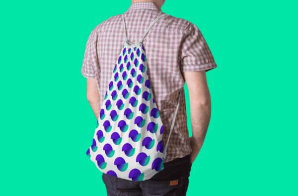 cleargro String Bag (Small Logos) - Image 2